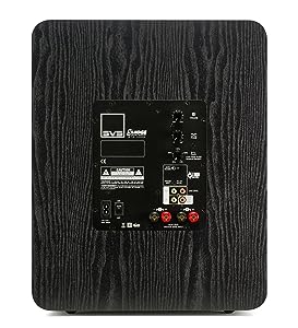 backplate, subwoofer plate, connections, ports