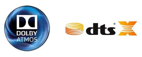 Dolby Atmos Dolby Atmos Height Virtualization Technology, DTS:X and DTS Virtual:X